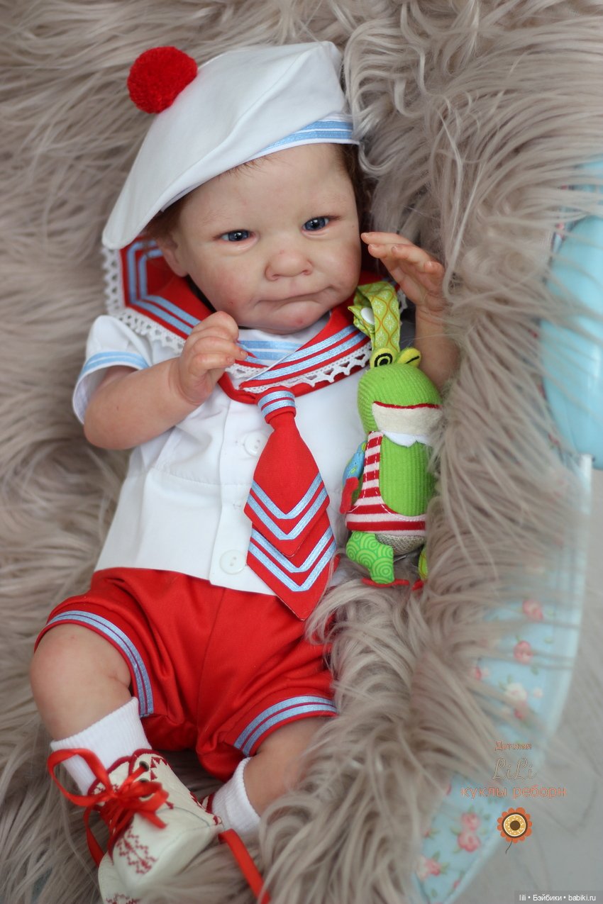 Малыш реборн из молда Ава (фото 4)