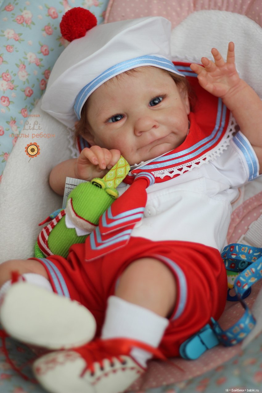 Малыш реборн из молда Ава