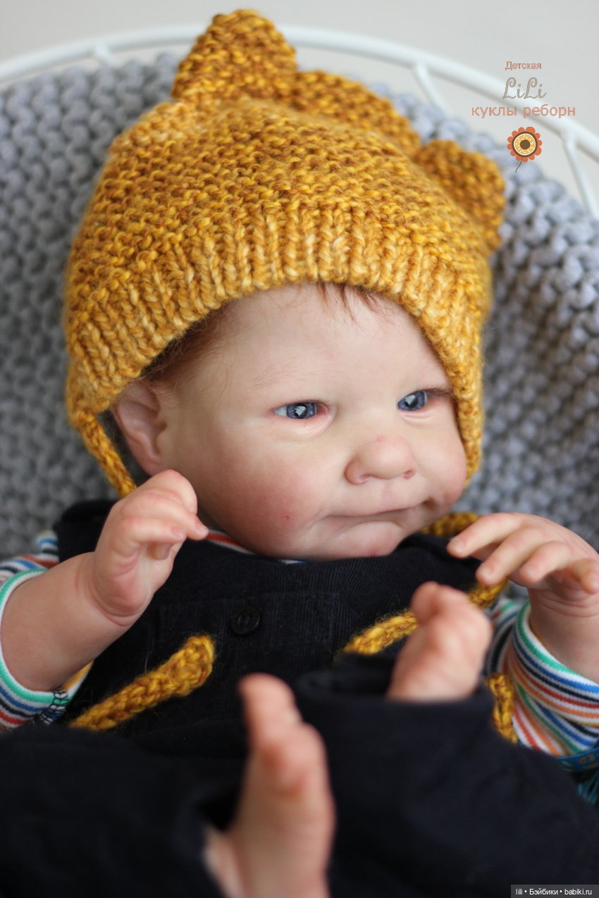 Малыш реборн из молда Ава