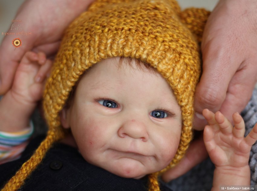 Малыш реборн из молда Ава