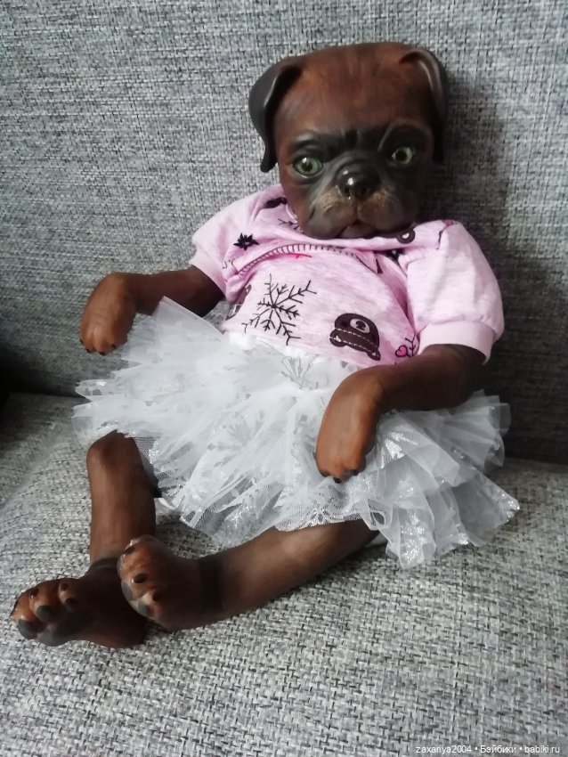 Собачки из молда Princess - куклы реборн Рязановой Елены (фото 4)