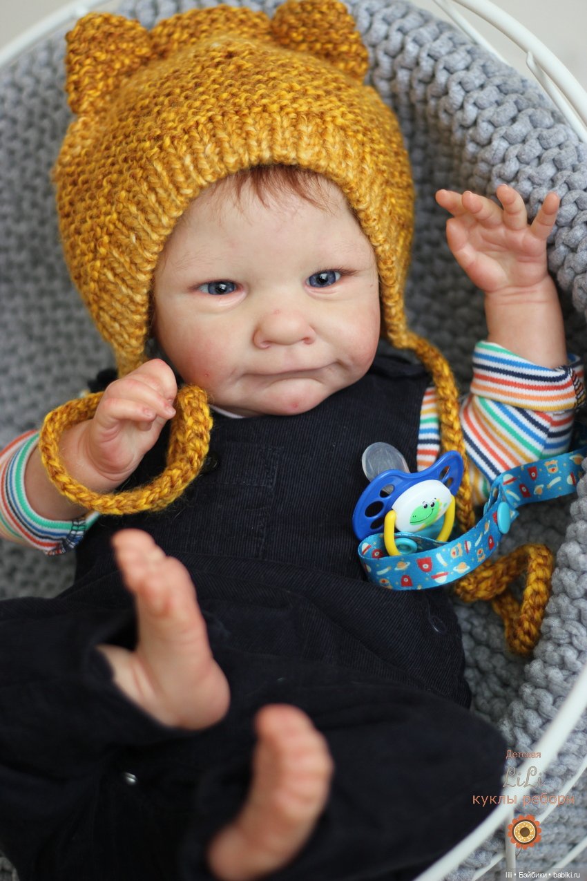 Малыш реборн из молда Ава