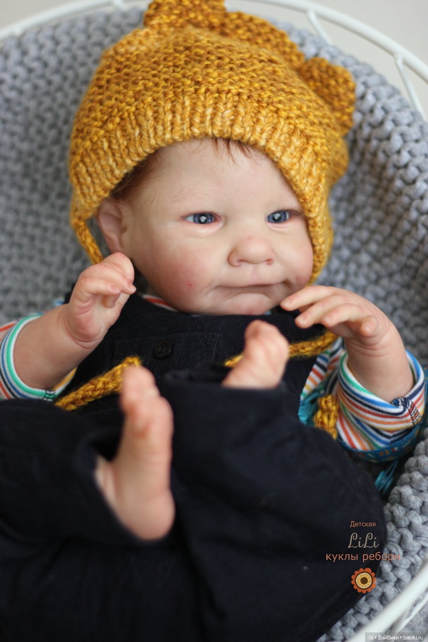 Малыш реборн из молда Ава