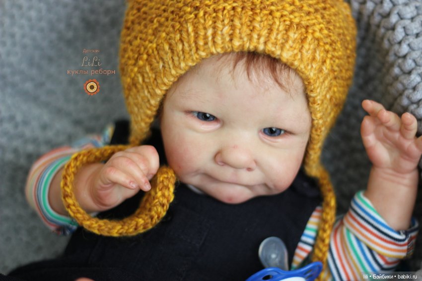 Малыш реборн из молда Ава