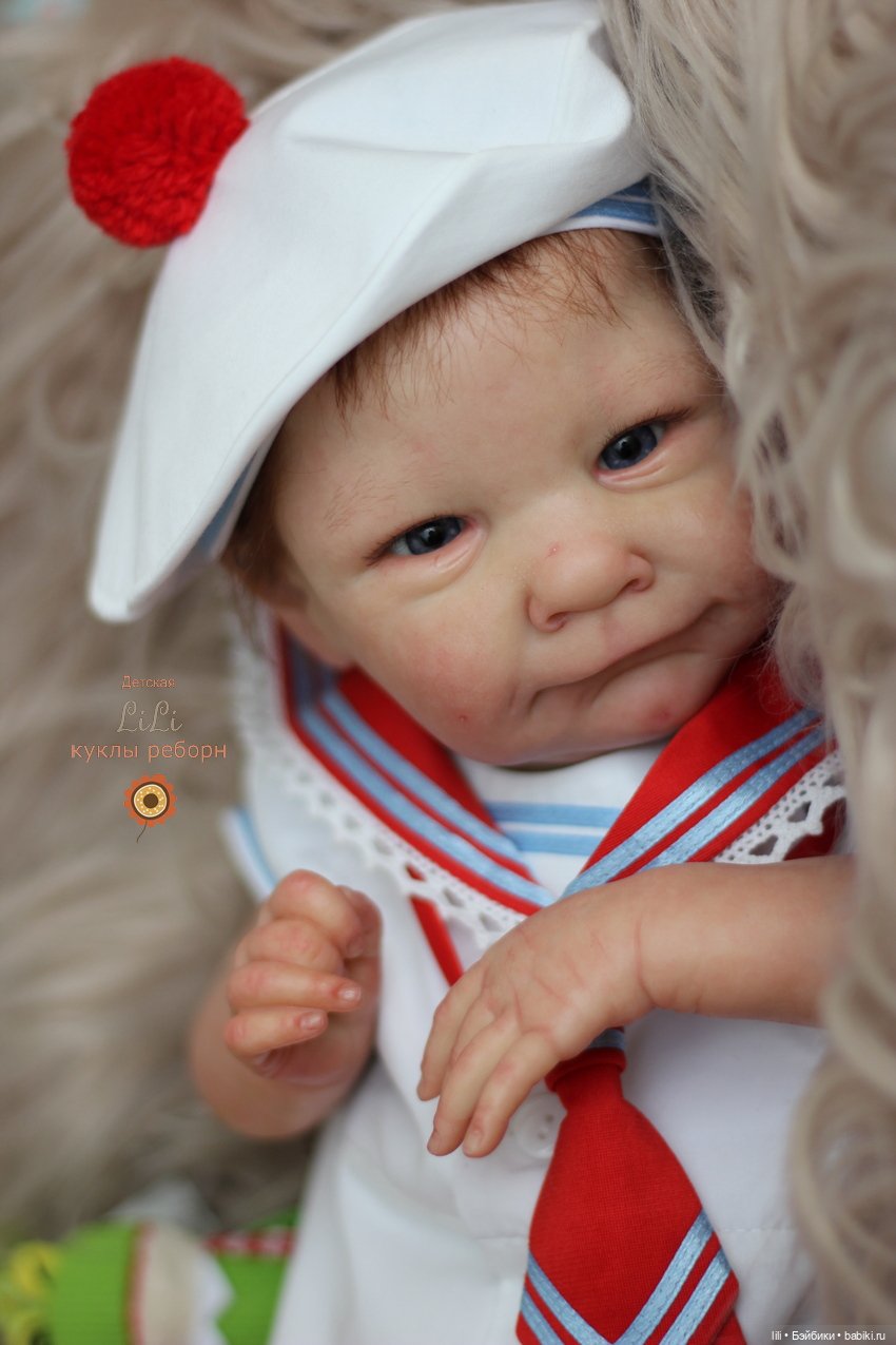 Малыш реборн из молда Ава