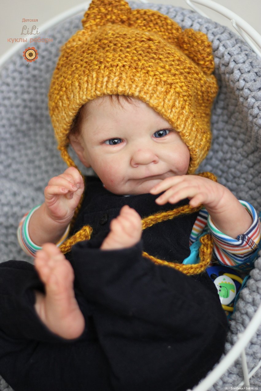 Малыш реборн из молда Ава