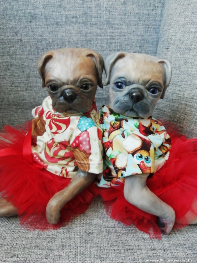 Собачки из молда Princess - куклы реборн Рязановой Елены