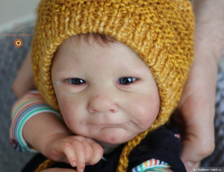 Малыш реборн из молда Ава