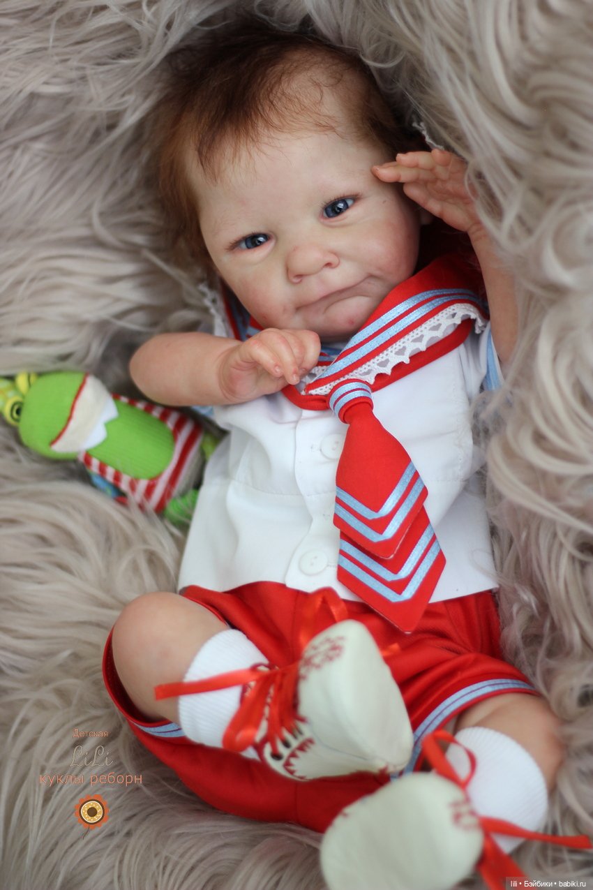 Малыш реборн из молда Ава