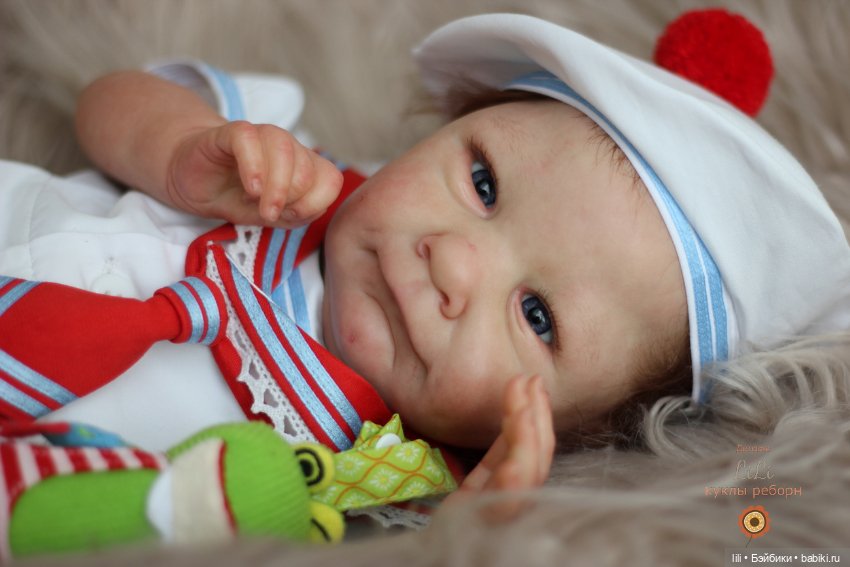 Малыш реборн из молда Ава (фото 3)