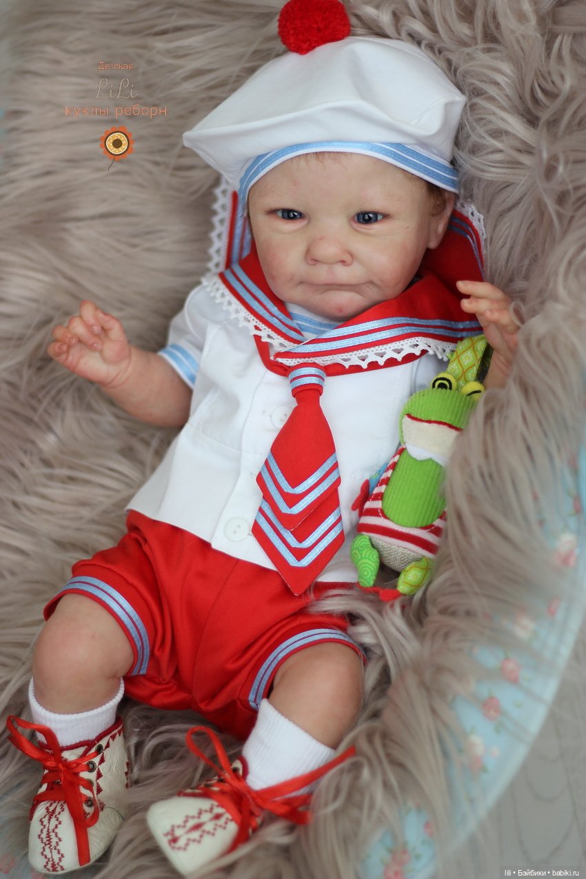 Малыш реборн из молда Ава (фото 7)