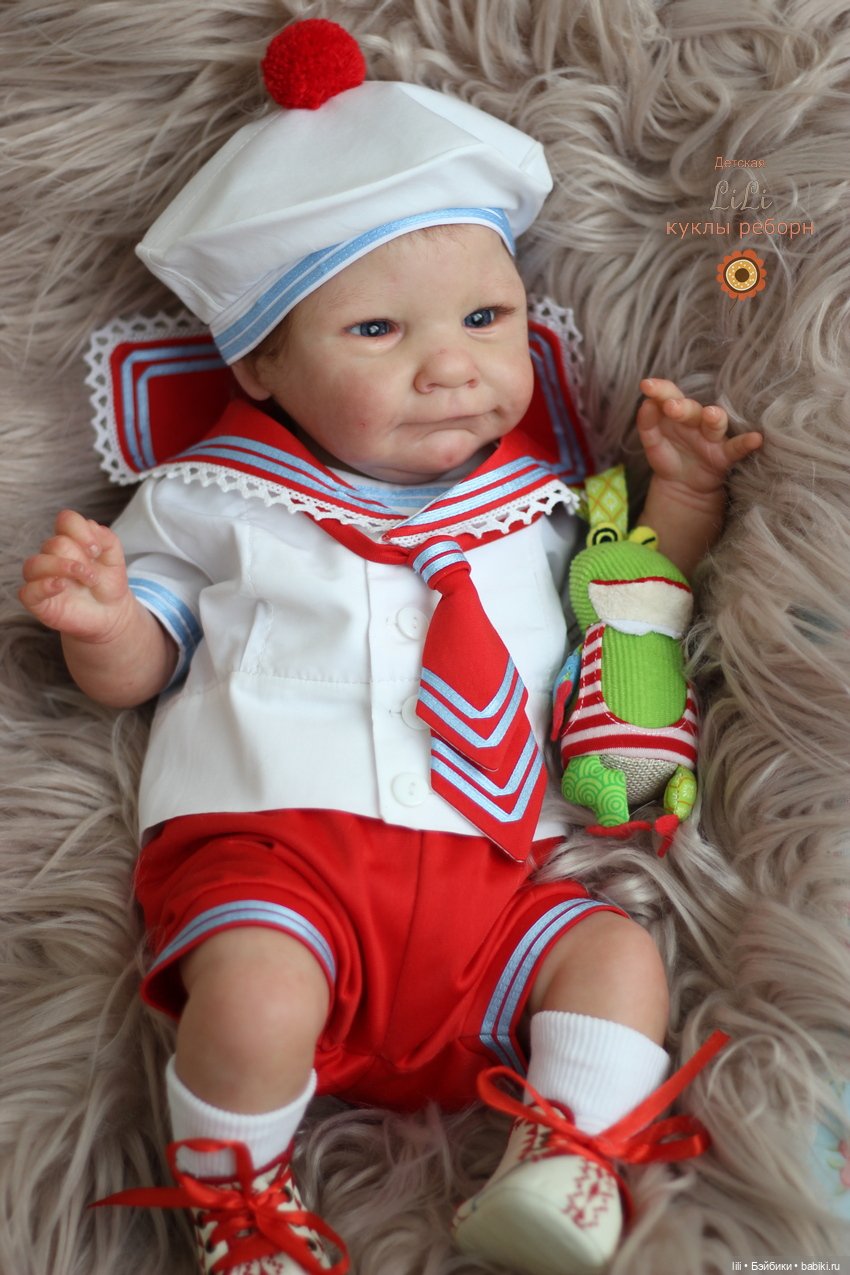 Малыш реборн из молда Ава (фото 6)