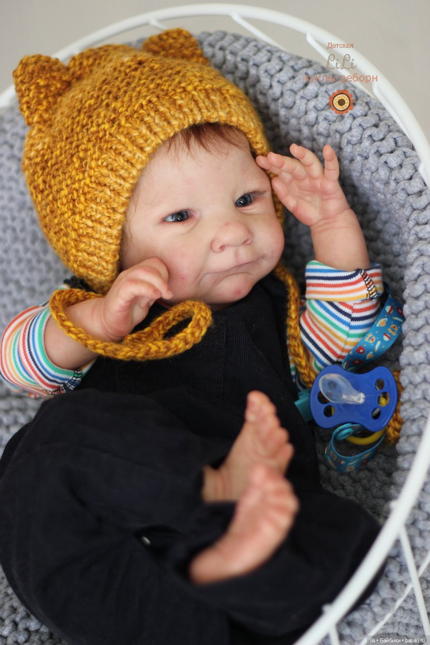 Малыш реборн из молда Ава