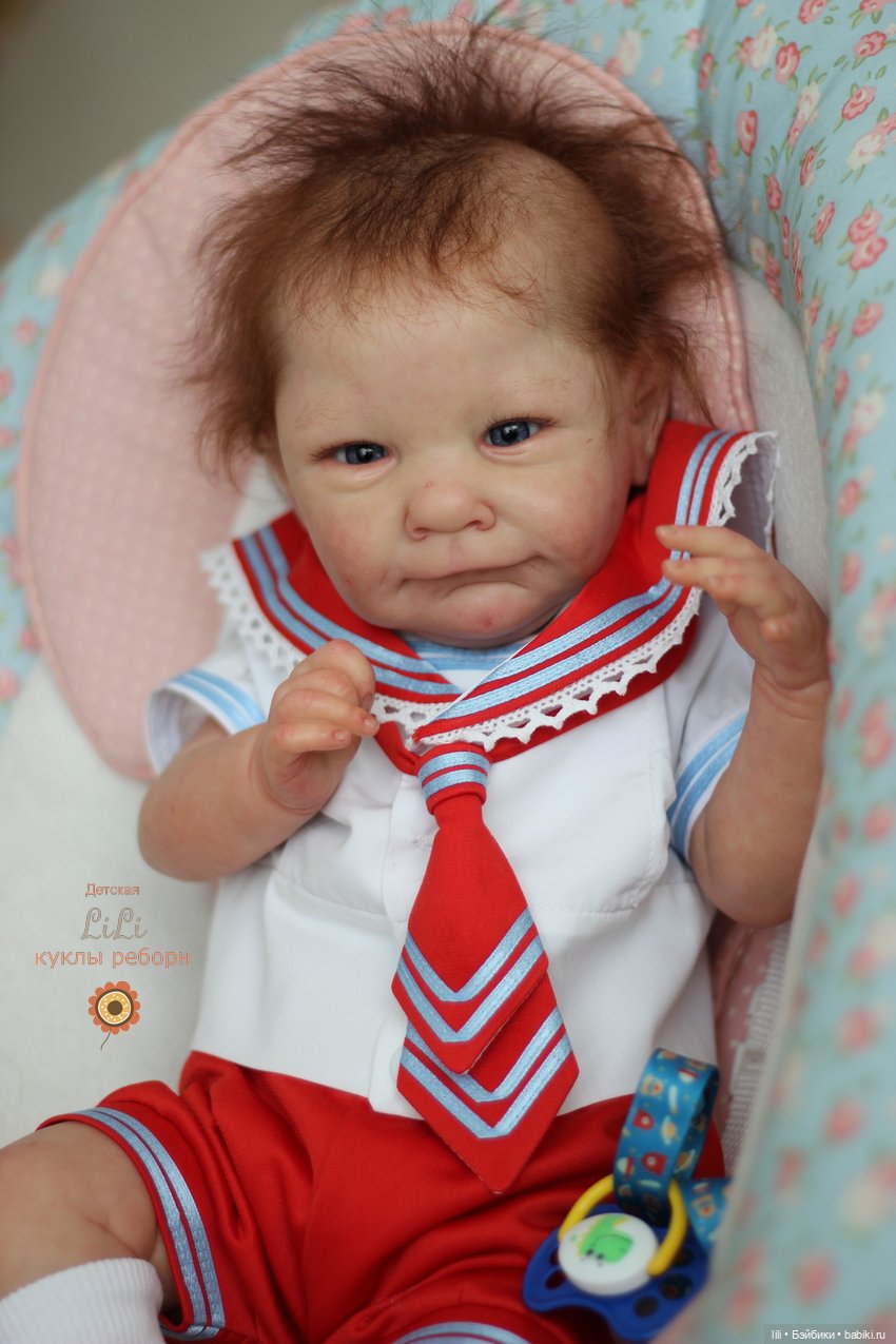 Малыш реборн из молда Ава