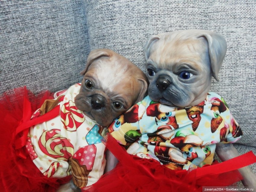 Собачки из молда Princess - куклы реборн Рязановой Елены (фото 2)