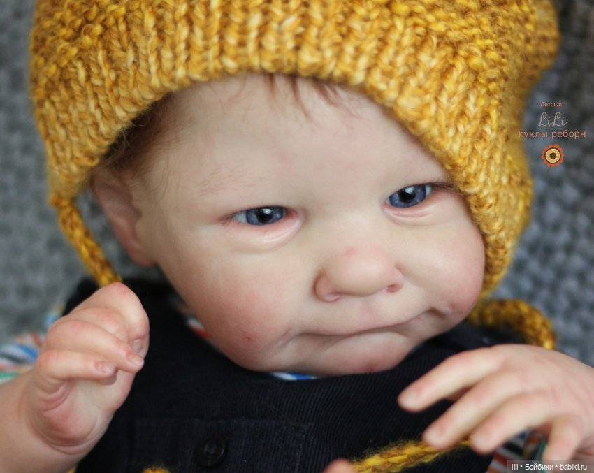 Малыш реборн из молда Ава