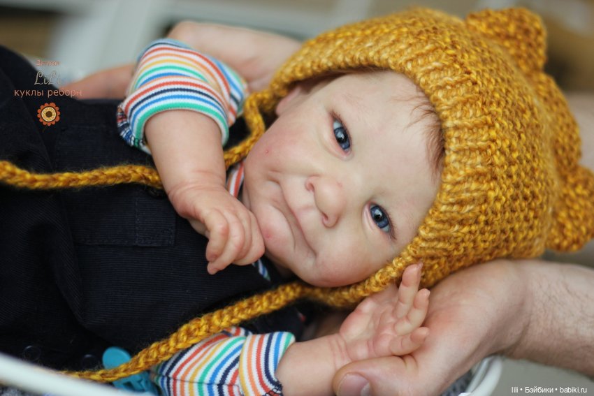 Малыш реборн из молда Ава