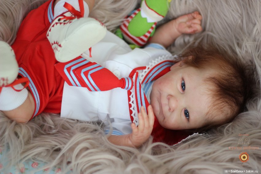 Малыш реборн из молда Ава