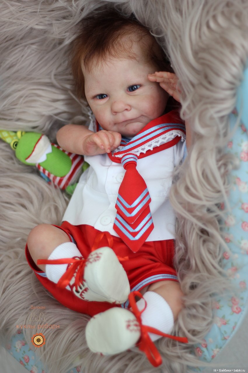 Малыш реборн из молда Ава