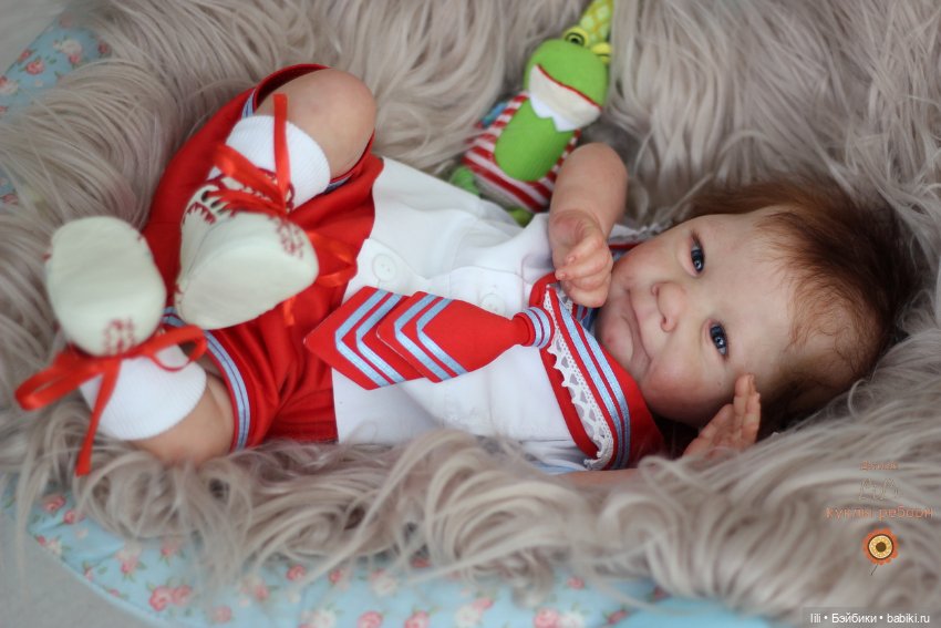 Малыш реборн из молда Ава