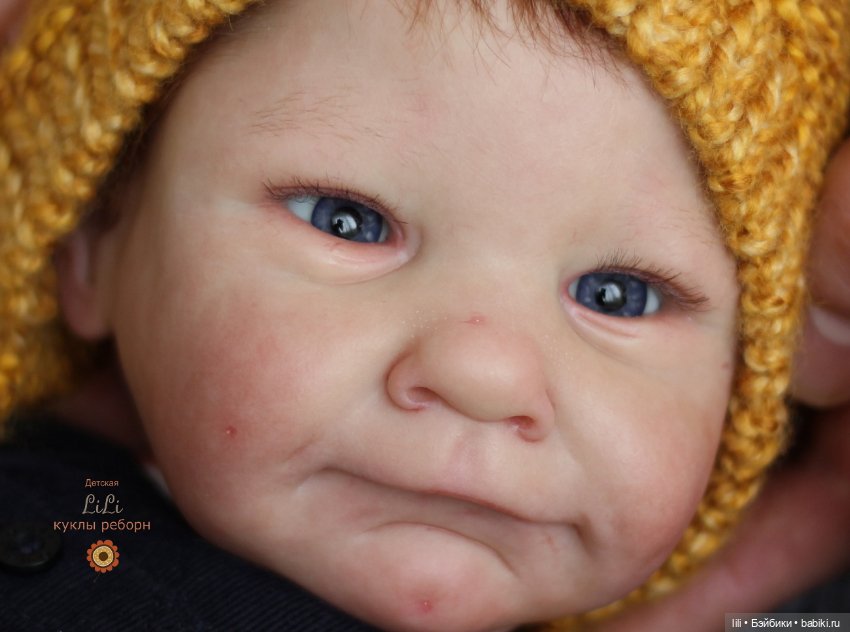 Малыш реборн из молда Ава