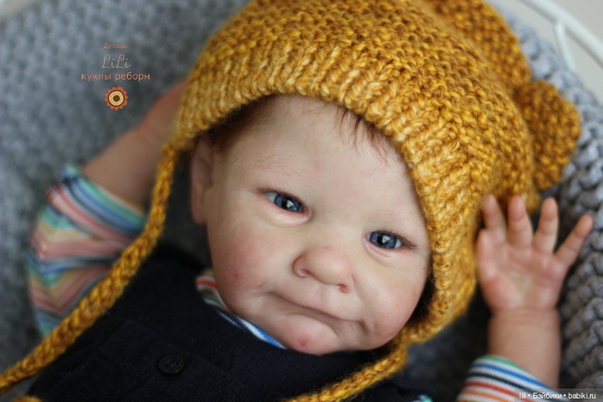 Малыш реборн из молда Ава