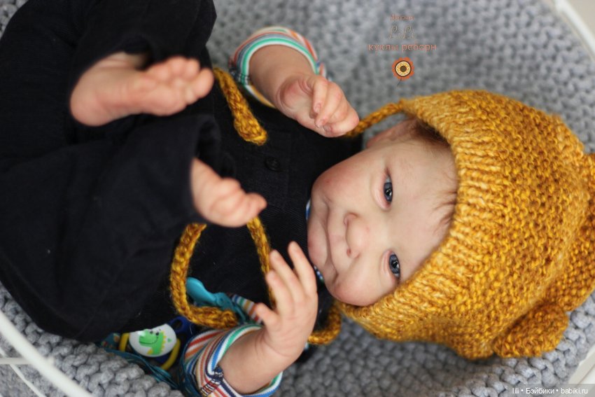 Малыш реборн из молда Ава