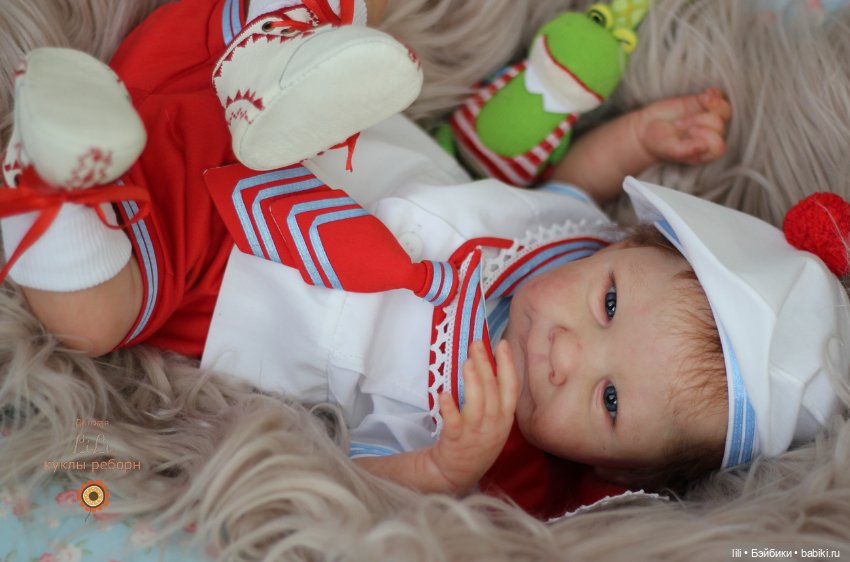 Малыш реборн из молда Ава