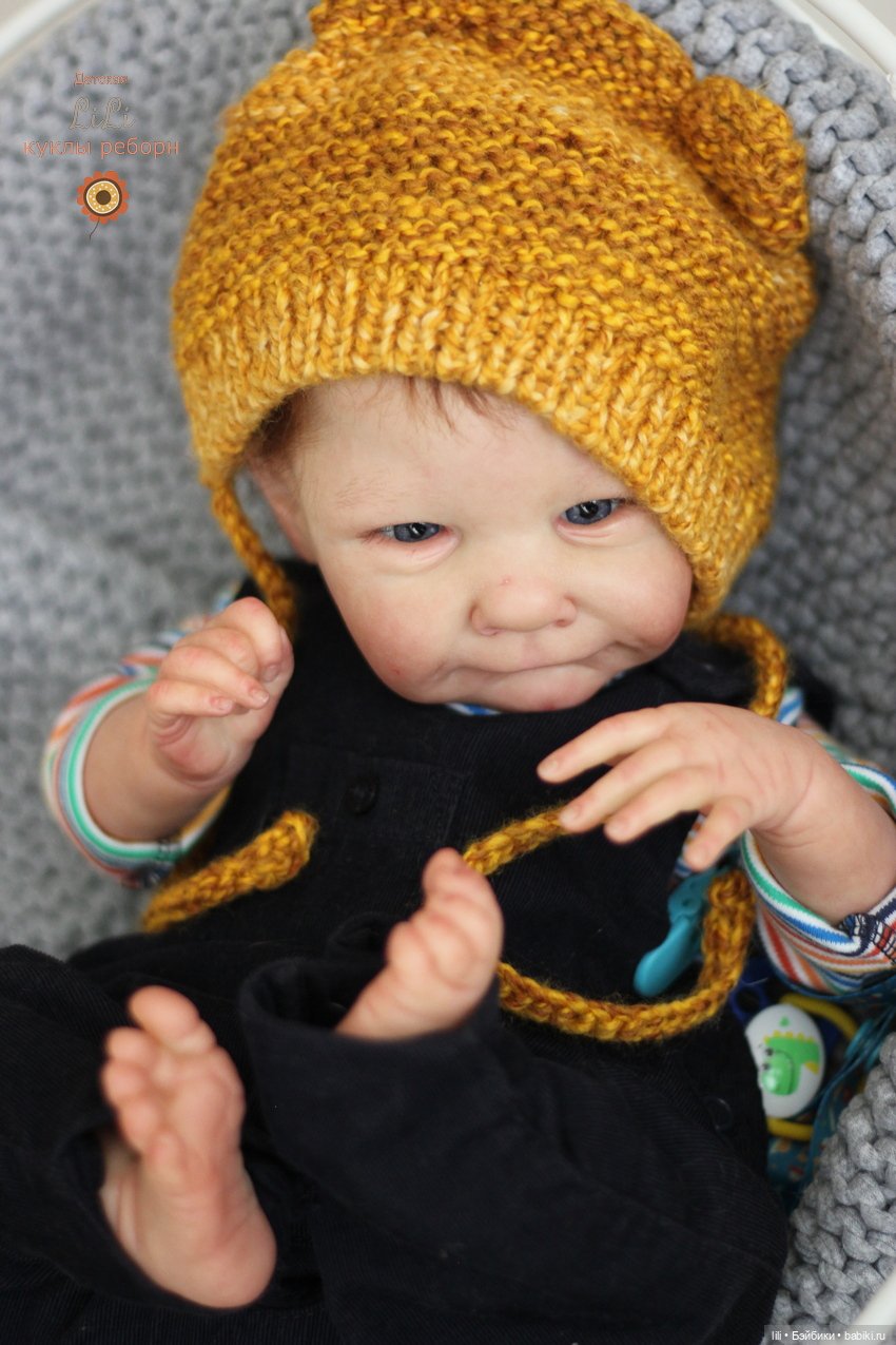 Малыш реборн из молда Ава