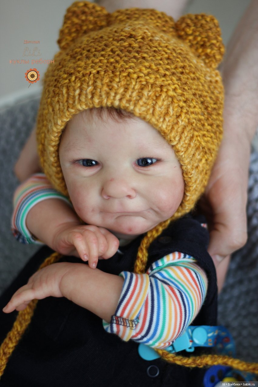 Малыш реборн из молда Ава