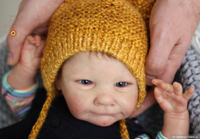 Малыш реборн из молда Ава