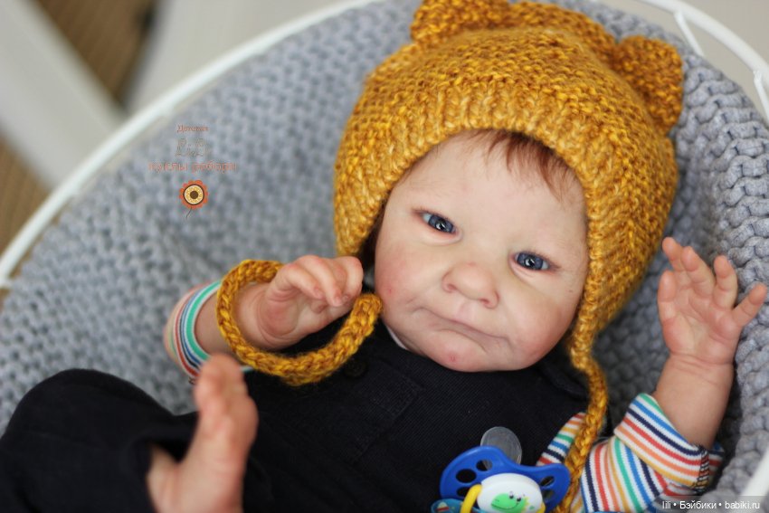 Малыш реборн из молда Ава