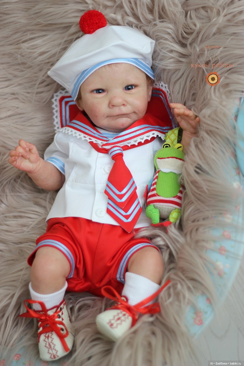 Малыш реборн из молда Ава (фото 5)