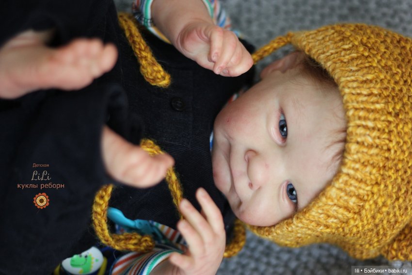 Малыш реборн из молда Ава