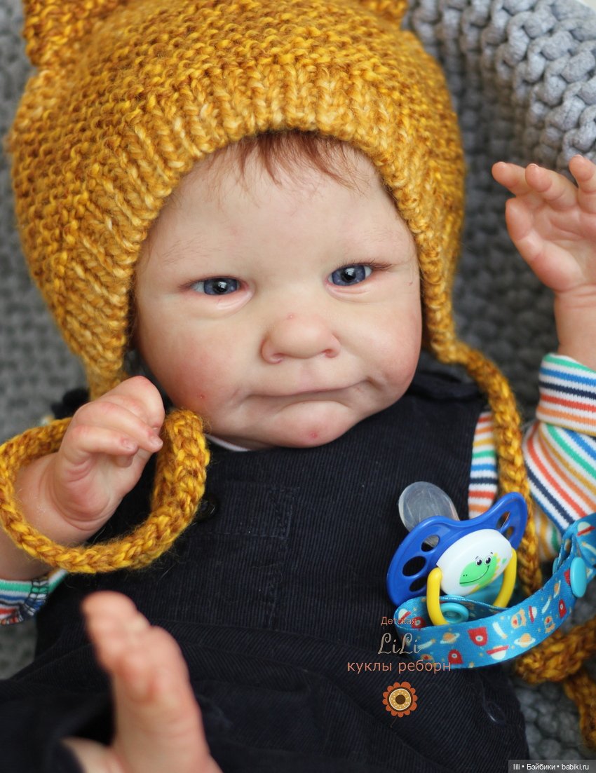 Малыш реборн из молда Ава
