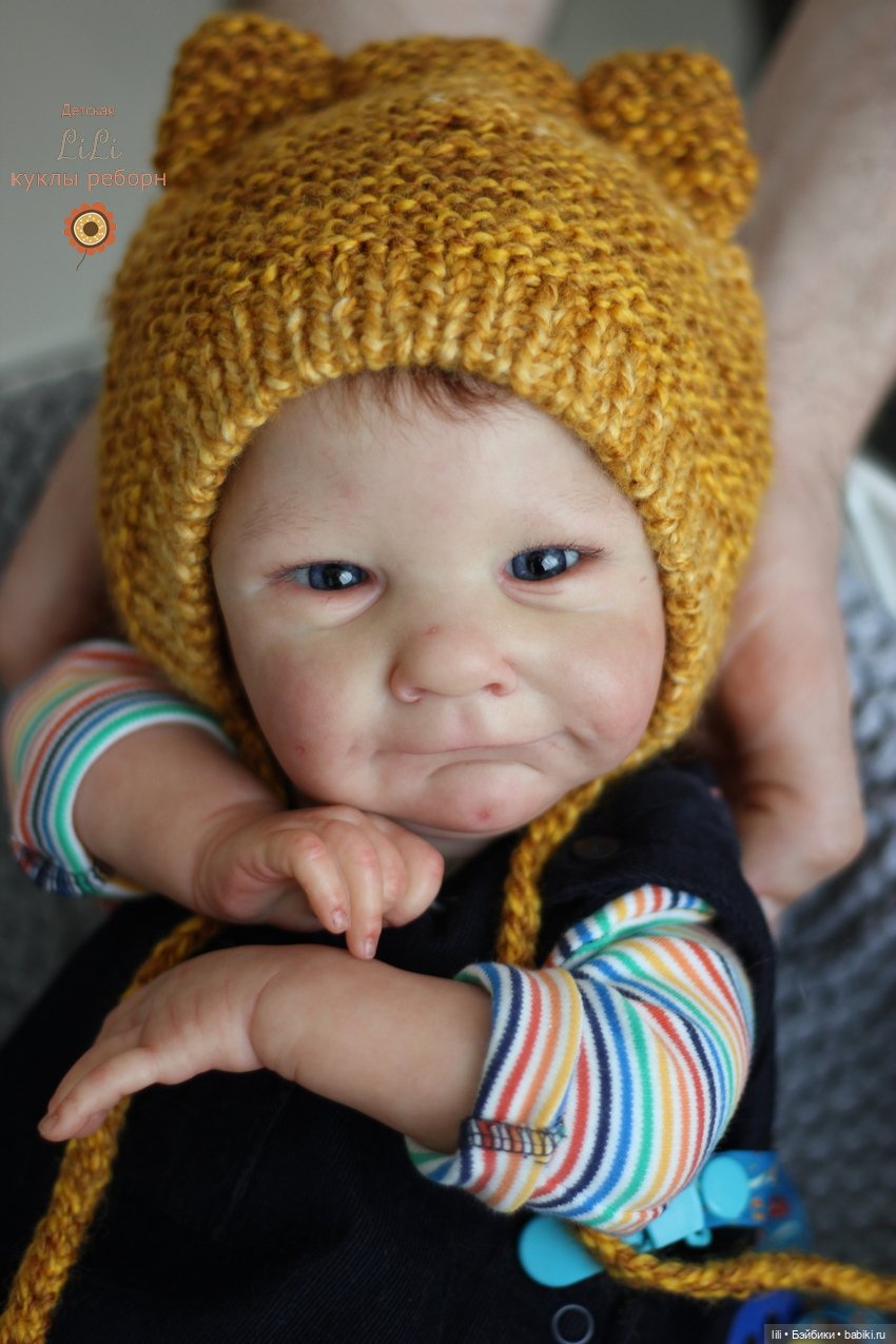 Малыш реборн из молда Ава