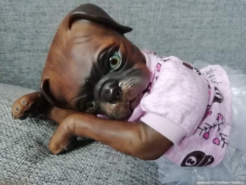 Собачки из молда Princess - куклы реборн Рязановой Елены (фото 6)
