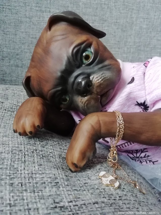 Собачки из молда Princess - куклы реборн Рязановой Елены (фото 5)