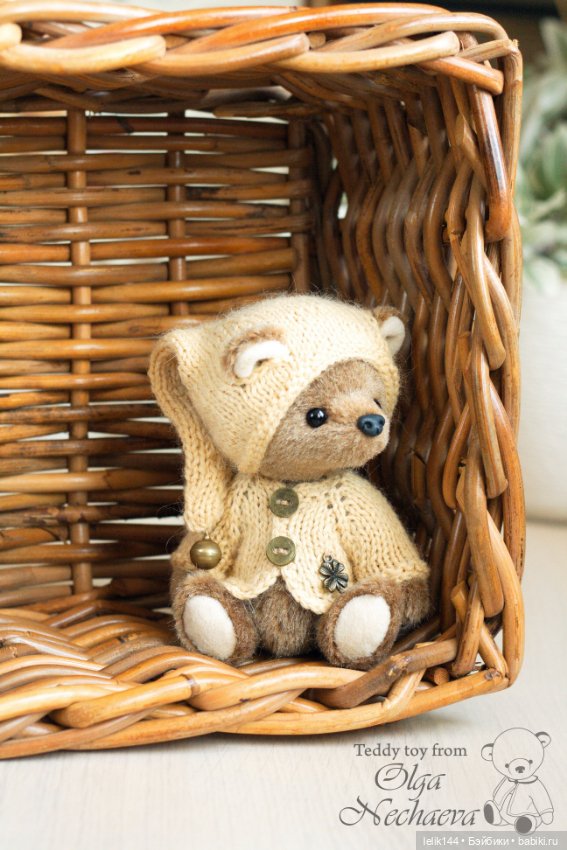 Мой мишка Линне — Авторские мишки Тедди и друзья: фото (фото 3)