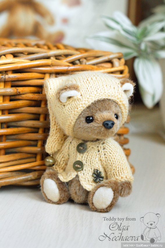 Мой мишка Линне — Авторские мишки Тедди и друзья: фото (фото 4)