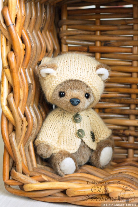 Мой мишка Линне — Авторские мишки Тедди и друзья: фото (фото 2)