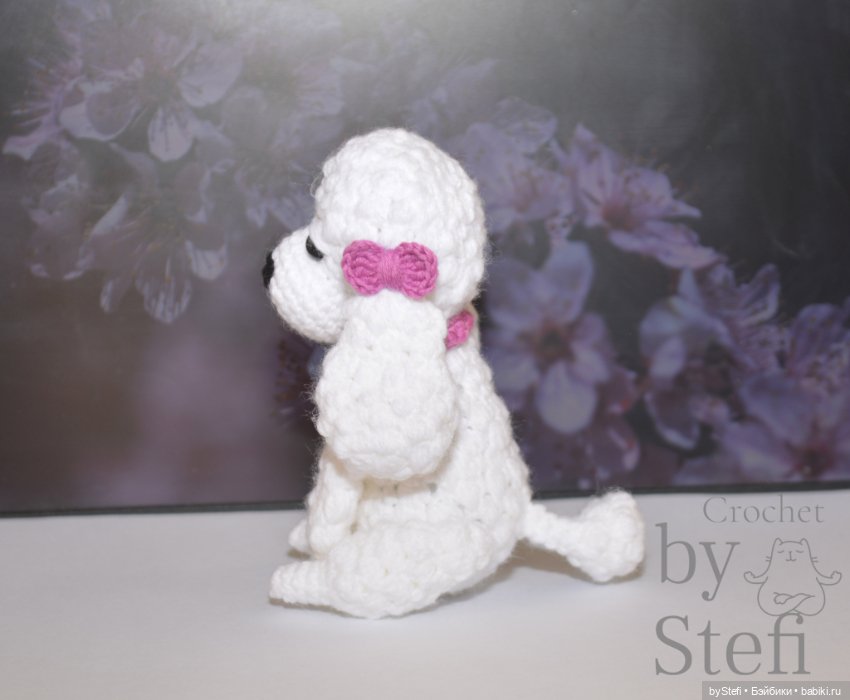 Пудель Эльза — Вязаные игрушки и амигуруми: крючком (фото 5)
