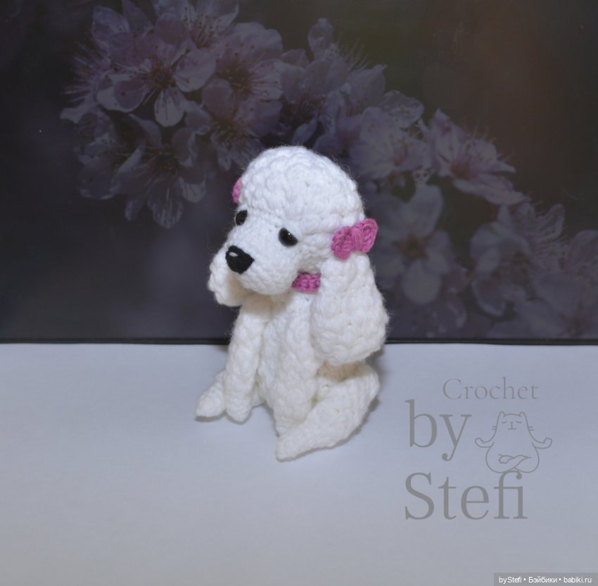 Пудель Эльза — Вязаные игрушки и амигуруми: крючком (фото 3)