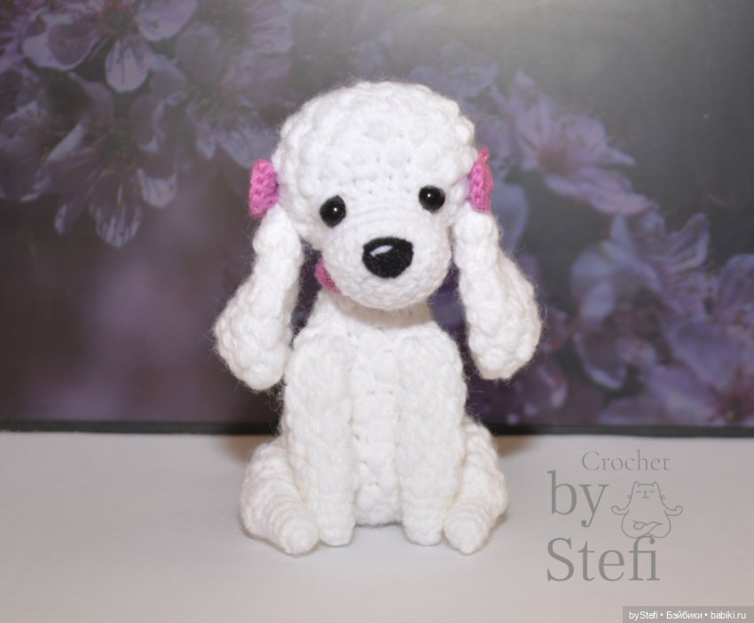 Пудель Эльза — Вязаные игрушки и амигуруми: крючком (фото 8)