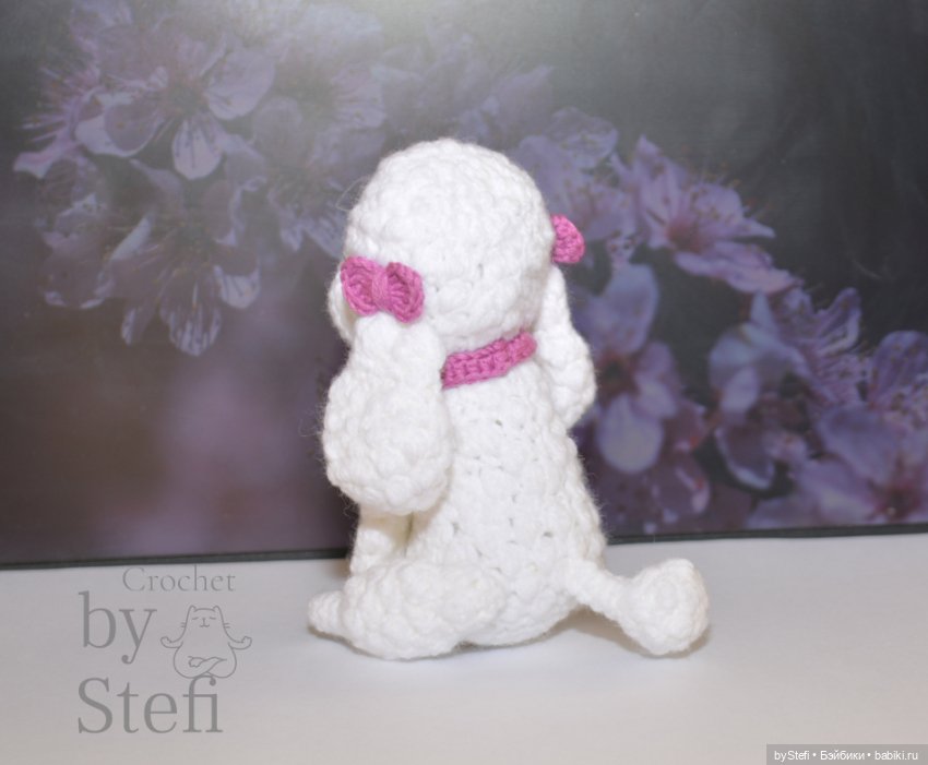 Пудель Эльза — Вязаные игрушки и амигуруми: крючком (фото 6)