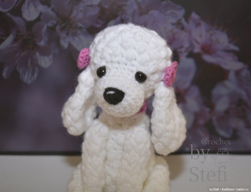 Пудель Эльза — Вязаные игрушки и амигуруми: крючком (фото 4)