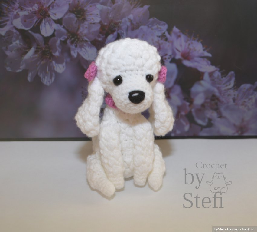 Пудель Эльза — Вязаные игрушки и амигуруми: крючком (фото 10)
