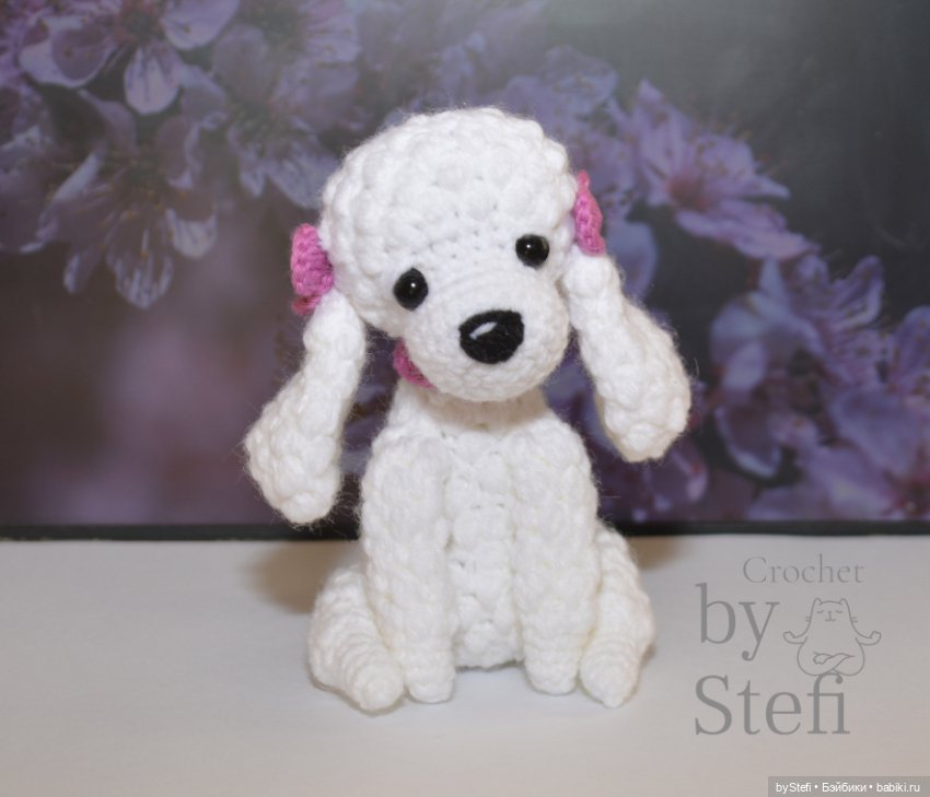 Пудель Эльза — Вязаные игрушки и амигуруми: крючком (фото 9)
