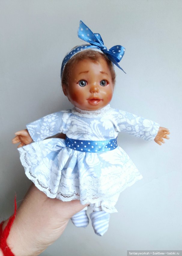 Кукляшка-грусняшка и ее новая жизнь! Авторские куклы Натальи Игнатьевой (фото 8)