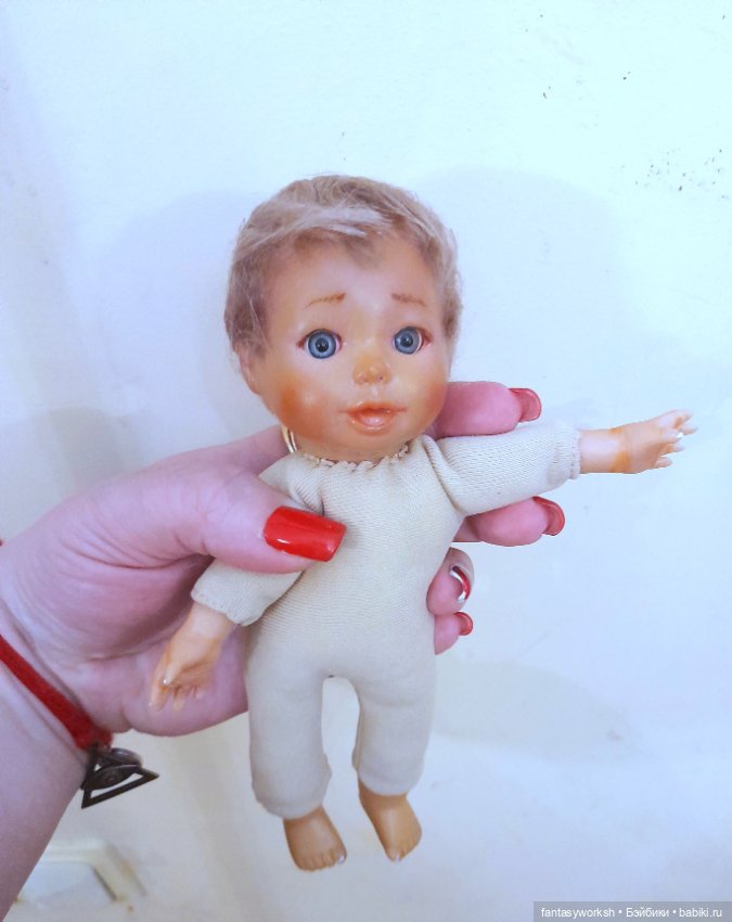 Кукляшка-грусняшка и ее новая жизнь! Авторские куклы Натальи Игнатьевой (фото 5)